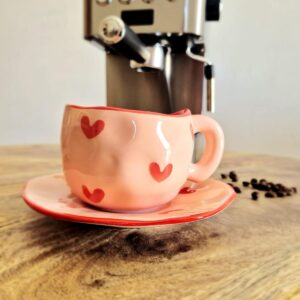 ספל ורוד כהה